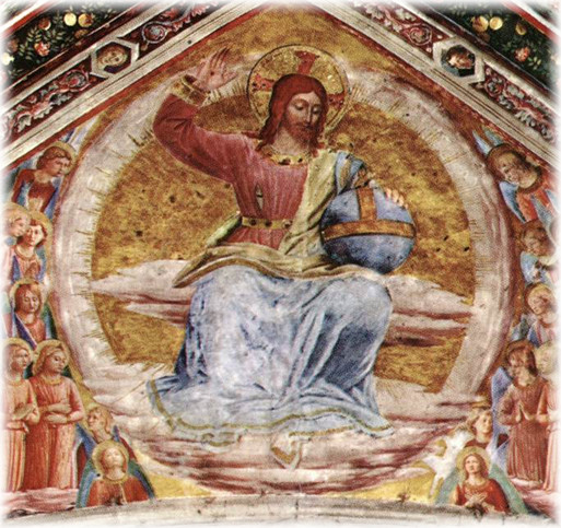 Christ the Judge by Fra Angelico (1447 AD)