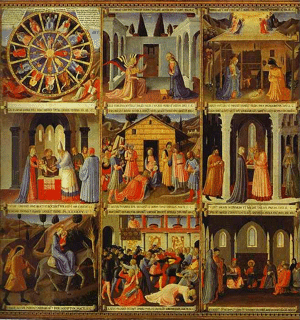 First panel of Fra Angelico's 'Silver Closet'