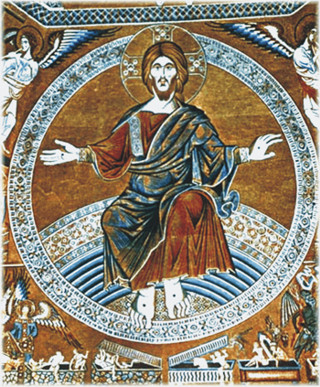 Icon of Christ in glory from San Giovanni's Baptistery