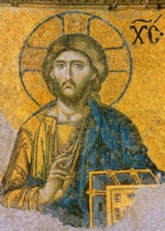 Christ Pantocrator from ~1260 AD